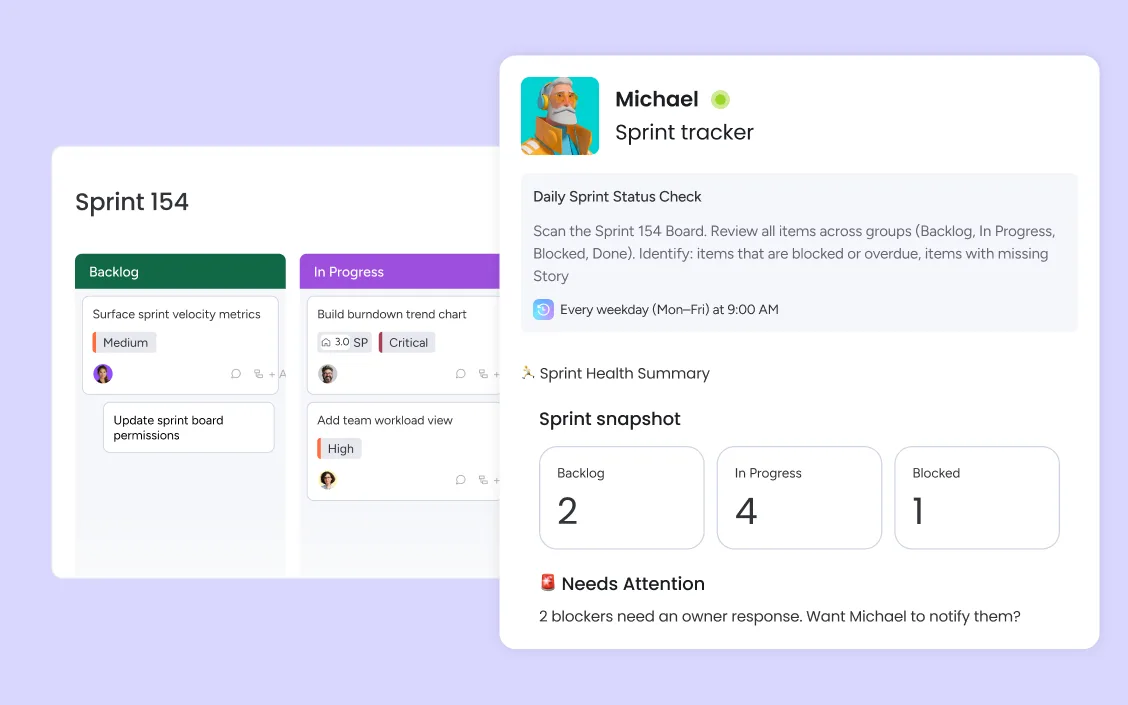 kanban workflow management on monday.com
