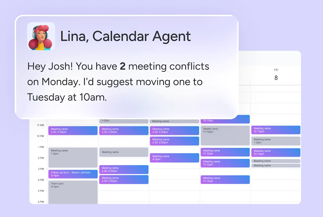 build Calendar Agent in monday.com