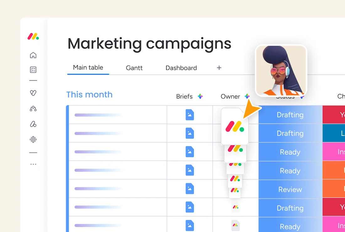 build Creative Brief Agent in monday.com