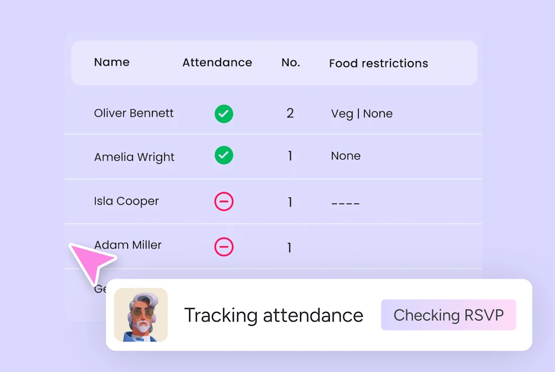 build Event Registration Agent in monday.com