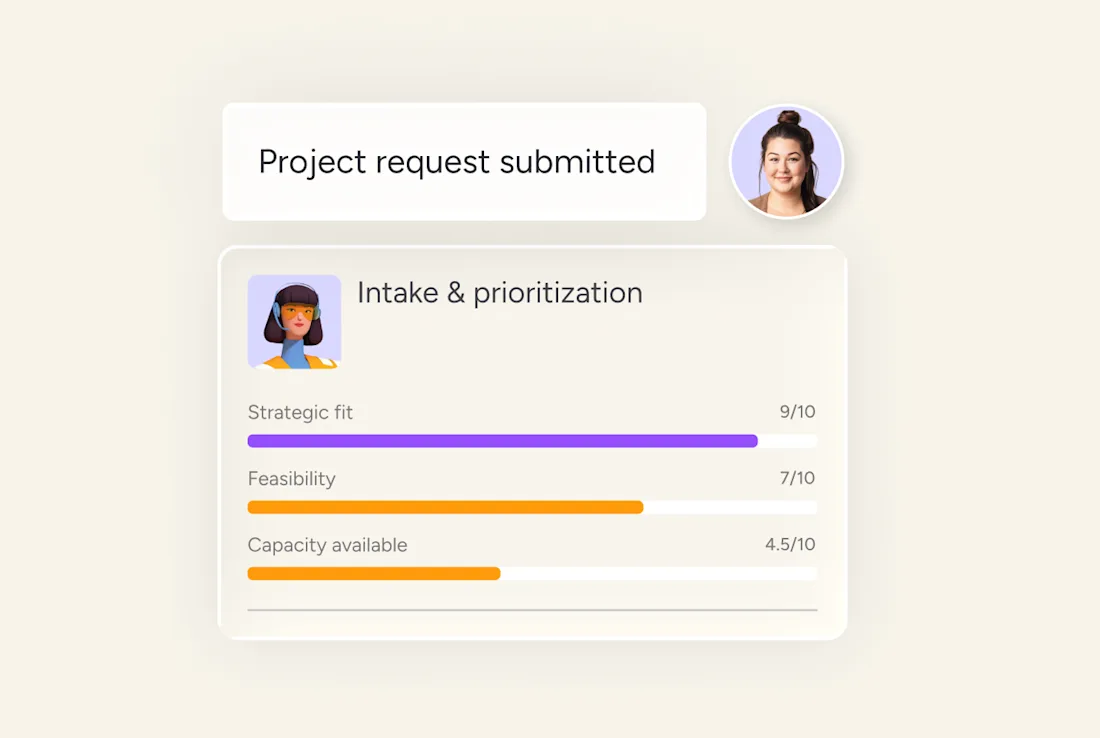 build Project intake agent in monday.com