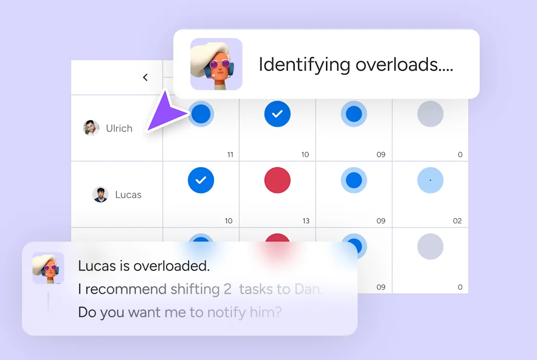 build Team Capacity Agent in monday.com