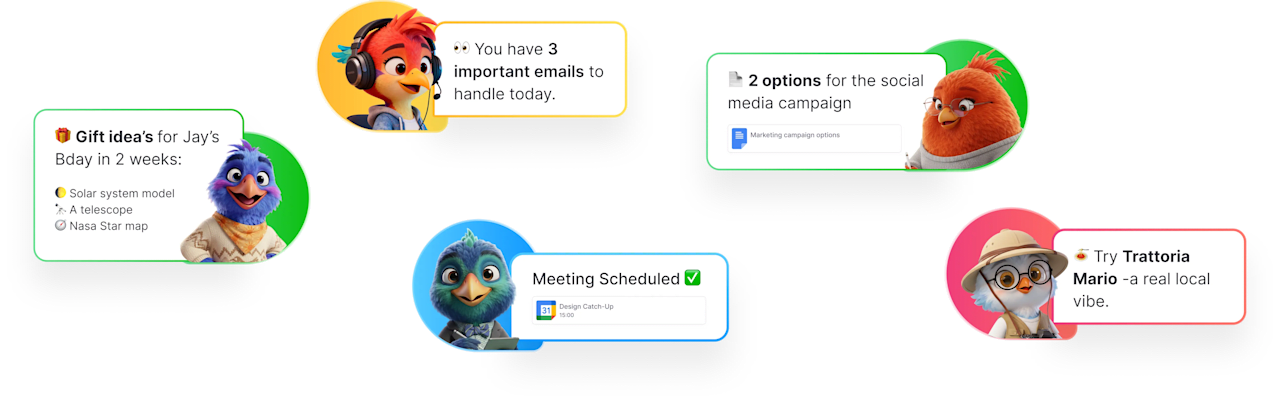 Taka AI team interface showing collaborative workspace with multiple agents