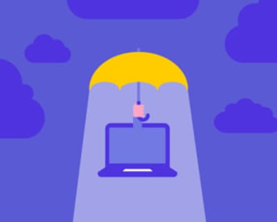 mac and umbrella