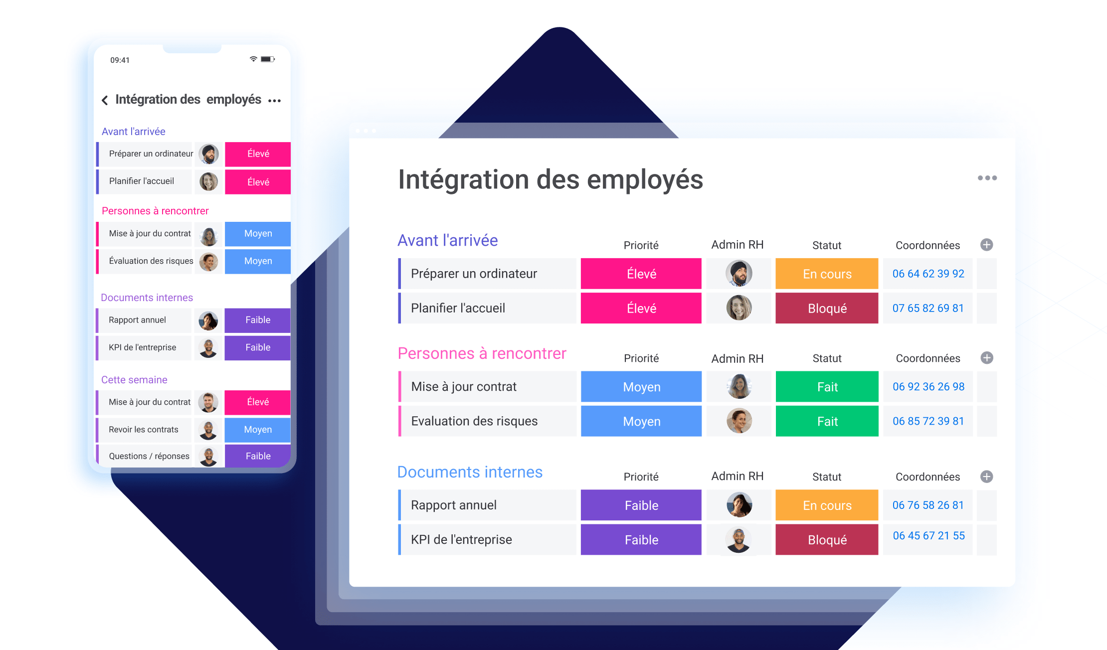 Logiciel de gestion des ressources humaines Suivi des candidats
