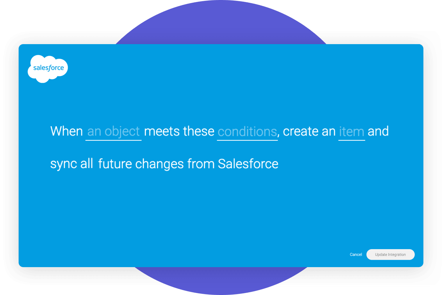 salesforce recipe