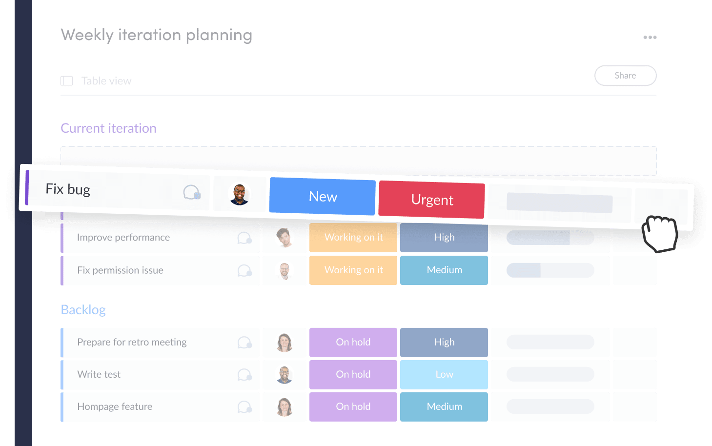 Backlog Management with monday.com's Scrum Software