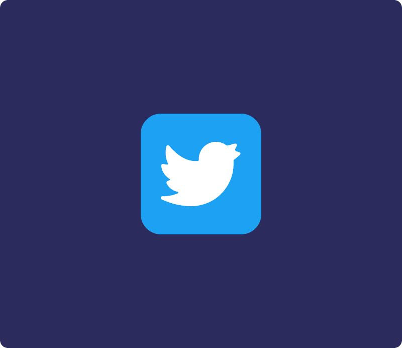 Embedded Twitter monday app logo