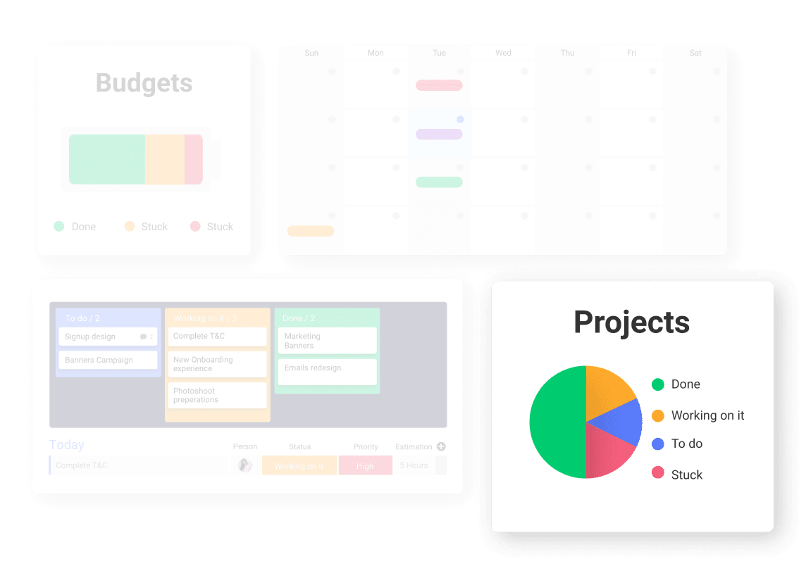 Powerful dashboard and multiple view options 