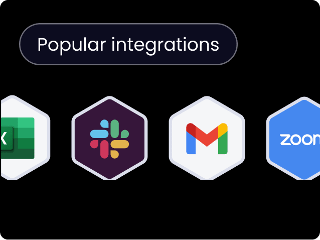 Popular integrations