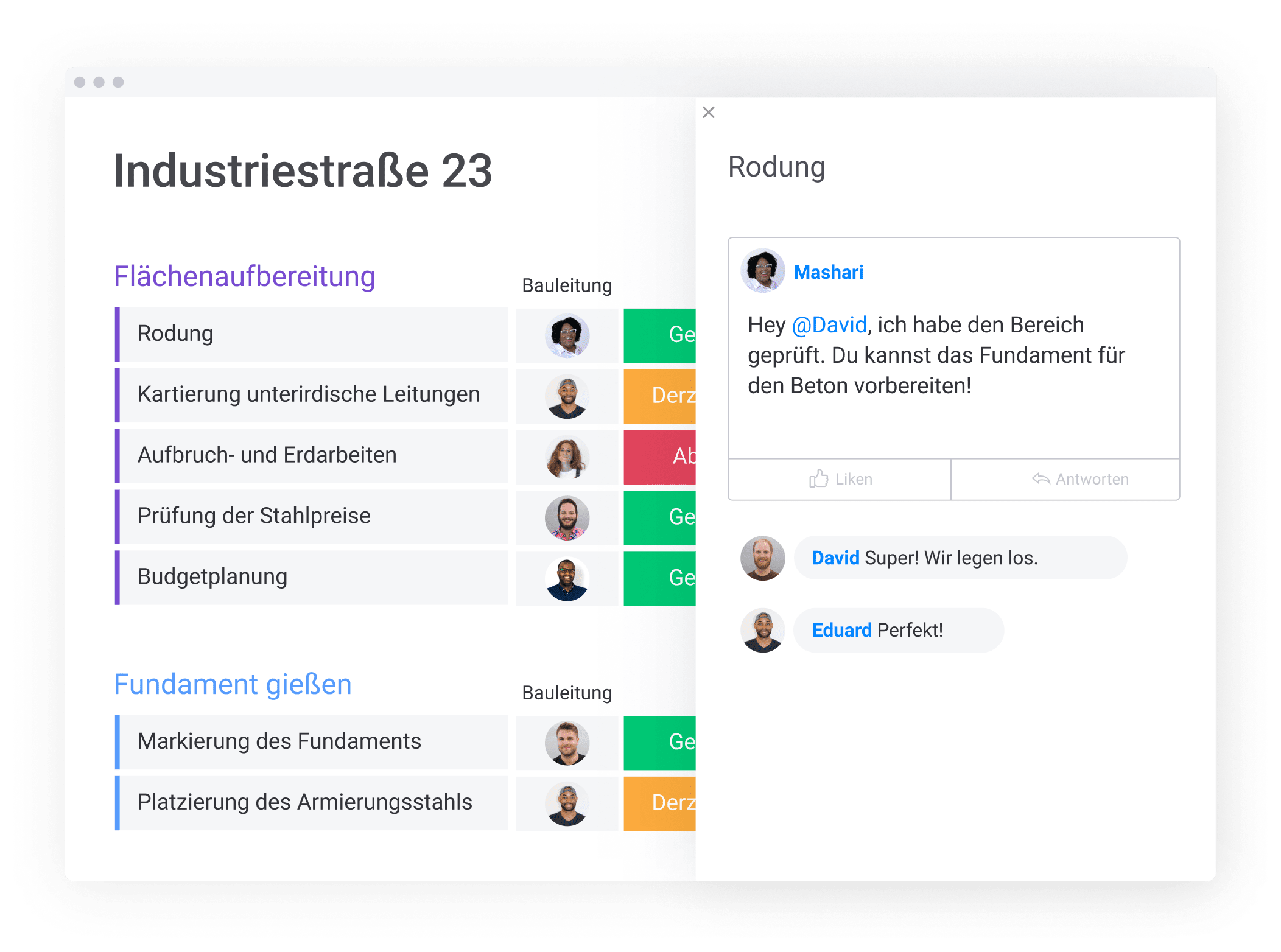Project Monitoring Board