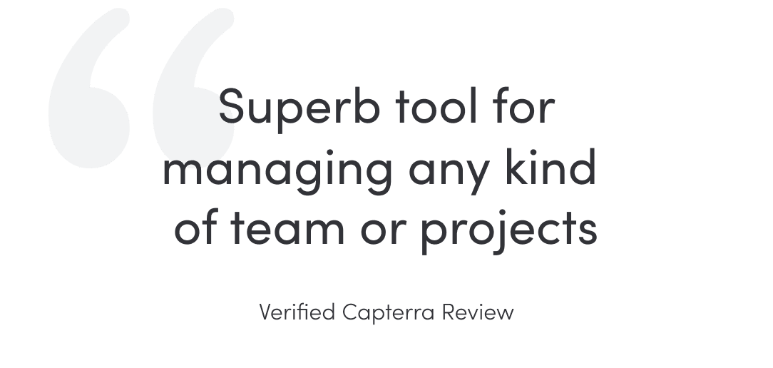 Quote VerifiedCapterraReview