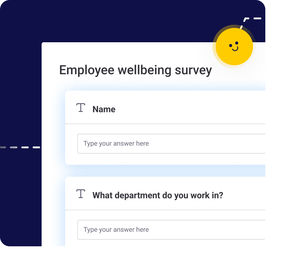 Employee wellbeing survey