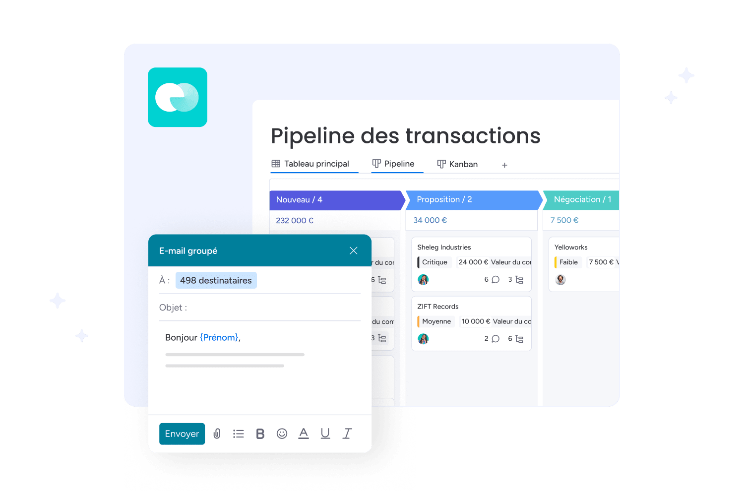 migration crm v1 FR
