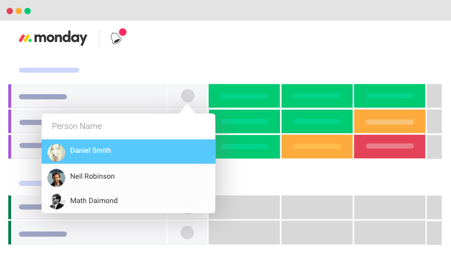 assign team members to project