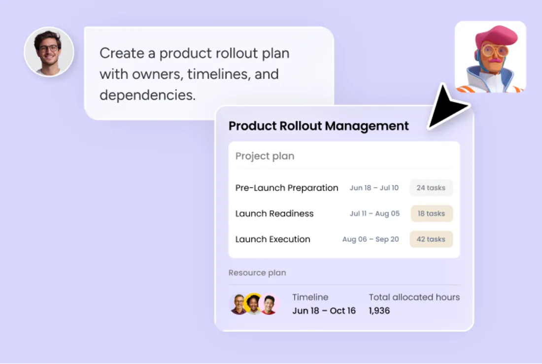 build Project Manager in monday.com
