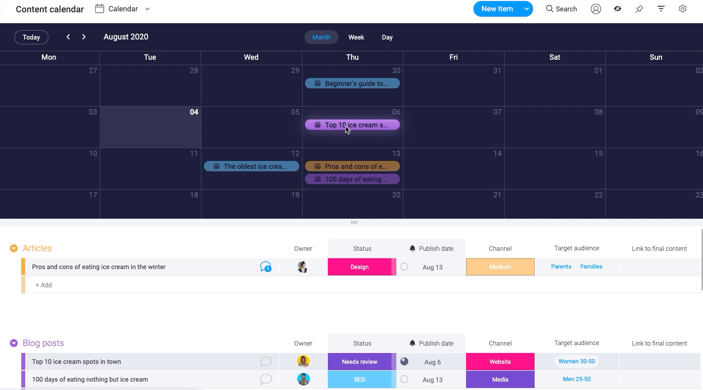 Manage your team’s tasks in one place.