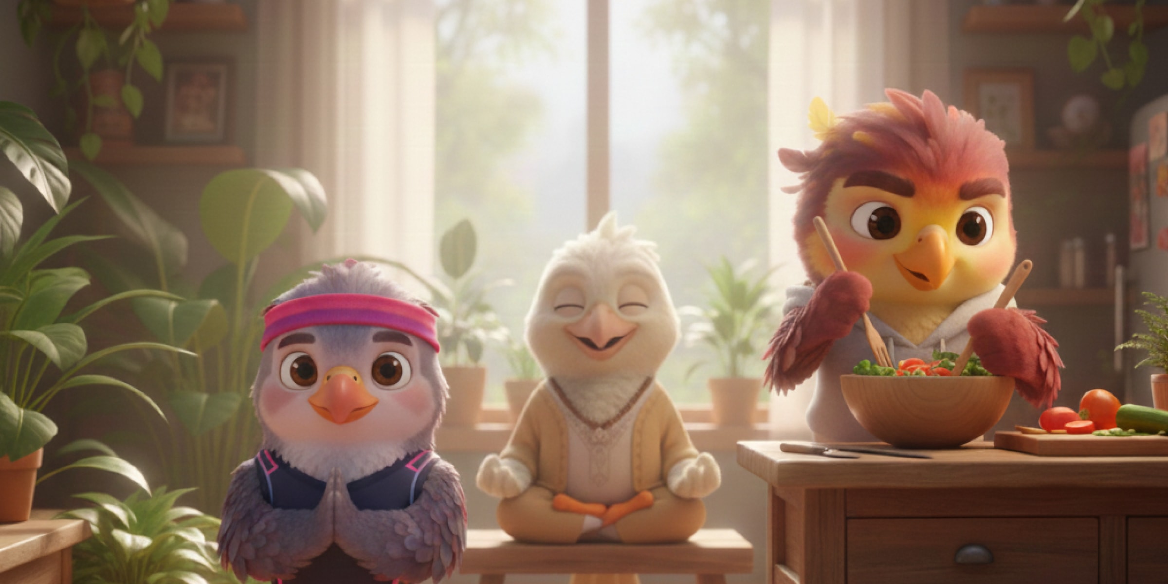 Taka AI assistants for self-care and wellness