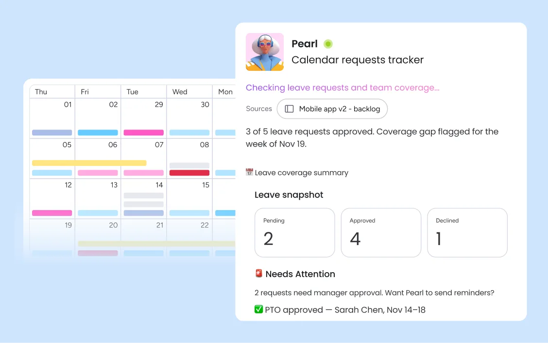 workforce planning and leave management on monday.com