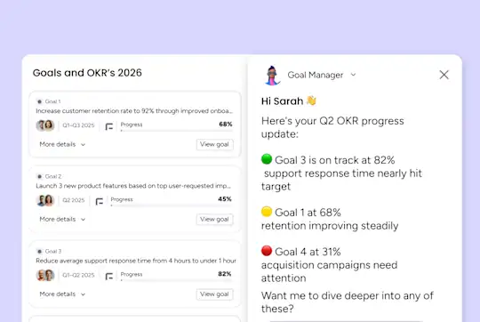 build Goal Manager in monday.com