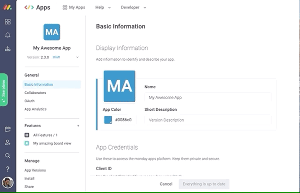 Version manager